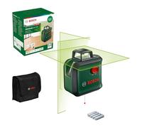Bosch Laser lignes AdvancedLevel 360 (3 laser lignes avec laser à 360° pour un alignement dans toute une pièce, dans boîte carton)