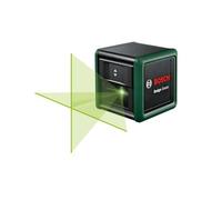 Laser lignes Bosch - Quigo Green (Livré avec 2 piles, une pince universelle MM2 et 1 adaptation de fixation)