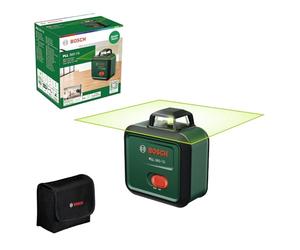 Bosch Laser Plan PLL 360-1G (laser vert 360°, auto-nivelant, précision ±0,4 mm/m, batterie Li-Ion rechargeable intégrée, chargement USB-C®, dans boîte en carton)