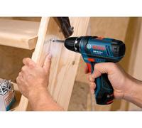 Bosch Light Series GSR 10,8-2-LI Professional - Perceuse/visseuse - sans fil - 2 vitesses - mandrin 10 mm - 30 N-m - 2 batteries - 10.8 V