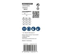Bosch Coffret 3 forets béton SDS‑Plus 7X Expert 4 taillants 6/8/10 mm – 2608900196