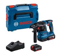 Bosch Marteau perforateur sans fil avec SDS plus GBH 18V-22 Bosch, 2 x batterie GBA 18V 4.0Ah, L-BOXX Quantité:1