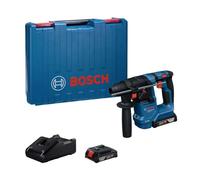 Bosch - Marteau perforateur sans fil GBH 18V-18, 2 batteries 4,0 Ah Li-Ion, chargeur 0611927002