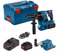 Bosch Marteau perforateur SDS Plus sans fil 18 V 2 batteries 8,0 Ah + chargeur 0611921003