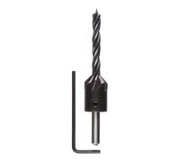 Bosch Mèches hélicoïdales à bois avec fraise à lamer 6 mm Quantité:1