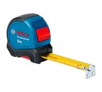 Bosch Professional - Mètre ruban 5 m 27 mm acier revêtu nylon crochet aimanté Softgrip 1600A016BH