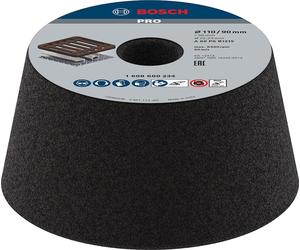 BOSCH Meule boisseau conique PRO Metal, 90 x 110 x 55 mm, G60 1608600234