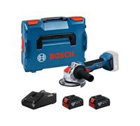 Bosch - Meuleuse d'angle sans fil 18V GWX 18V-8, 125 mm, 2x batterie 4,0 Ah Li-Ion, chargeur 06019N9102