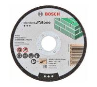 Bosch Molette de tronçonnage Bosch droite Standard pour pierre C 30 S BF, 115 mm, 22,23 mm, 3,0 mm Quantité:25