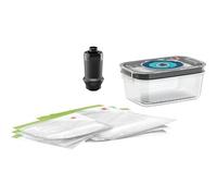 Bosch Mszv6fs1 Boîte Hermétique Alimentaire Rectangulaire Régler 1 L Noir, Gris Et Transparent Noir