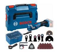 Bosch Multicutter sans fil GOP 18V-34 Bosch, lames de scie plongeantes Starlock+divers accessoires, L-BOXX Quantité:1