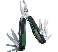 Bosch Outil multifonctions 16 en 1 – Housse de transport, acier inoxydable, verrouillage fonctions