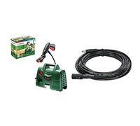 Bosch Nettoyeur Haute-Pression EasyAquatak 100 1100 W, buse à 360° avec réservoir de détergent & Flexible d'extension Bosch F016800361 6 m