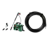 Bosch Nettoyeur Haute Pression EasyAquatak 110-06008A7F00-1300W - 110 Bars & Tuyau rallonge à Haute Pression 6 m pour Nettoyeur à Haute Pression Aquatak Bosch F016800361