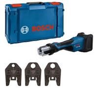 Bosch Professional 18V System sertisseuse sans fil GPT 18V-32 (puissance 32 kN, raccords plastique jusqu'à 110 mm, raccords métal jusqu'à 54 mm, mâchoires presse SV15, SV22, SV28, avec XL-BOXX)