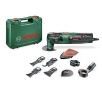 Bosch Outil multi-usages - PMF 250 CES (livré dans un carton avec un kit feuilles abrasives, 3 lames et un plateau de ponçage)