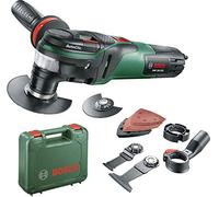 Bosch Outil multifonction PMF 350 CESE – 350 W – 3 lames, plateau de ponçage & coffret (0603102200)