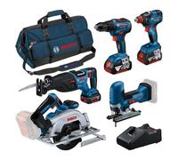 Bosch pack 5 outils électroportatifs 18V