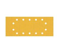 Bosch Papier abrasif Expert C470 pour ponceuse orbitale 115 x 280 mm Grain 240 14 trous 10 pièces