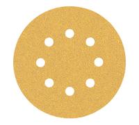 Bosch Papier de verre Bosch Expert C470 pour ponceuse orbitale aléatoire, 125 mm, 8 trous, G 60 Quantité:50