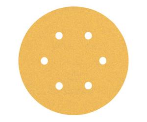 Bosch Papier de verre Bosch Expert C470 pour ponceuse orbitale aléatoire, 150 mm, 6 trous, G 100 Quantité:50