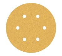 Bosch Papier de verre Bosch Expert C470 pour ponceuse orbitale aléatoire, 150 mm, 6 trous, G 60 Quantité:5