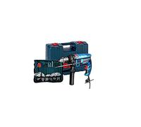 Bosch Perceuse à percussion 750 W + ensemble d'accessoires de 100 pièces gsb16re