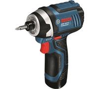 Bosch Perceuse à percussion rotative sans fil GDR12V-105 2x3,0Ah LG 12V-40, L-BOXX (61340+61453)