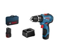 Bosch Perceuse à percussion sans fil GSB 12V-30 Bosch avec 2x2.0 ; appareil de positionnement GAL12V-20 et étui Quantité:1