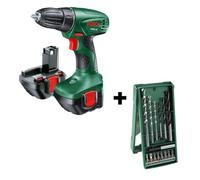 BOSCH Perceuse visseuse 12V 1 2Ah + accessoires