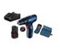 Bosch - Perceuse visseuse 12V 2x2,0 Ah Li-Ion avec jeu de 23 accessoires GSB120-LI - 06019 G
