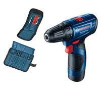 Bosch Perceuse/visseuse 12V 30/14Nm 2X2.0Ah Li-Ion Valise Gsr 120-Li + Accessoires 23Szt.
