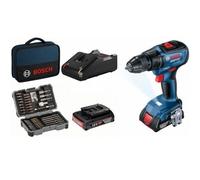 Perceuse-visseuse GSR 18V-50 + 2 batteries 2,0Ah + chargeur GAL 18V-20 + 43 accessoires + Sacoche G