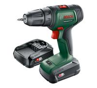Bosch Perceuse-visseuse 2 vitesses sans-fil UniversalDrill 18V Bosch, 2x batteries et chargeur inclus Quantité:1