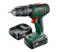 Bosch Perceuse-visseuse à percussion 2 vitesses sans-fil UniversalImpact 18V Bosch, 2x batteries et chargeur inclus Quantité:1