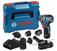 Bosch - Perceuse-visseuse à percussion sans fil 12 V, 2 batteries Li-lon 3,0 Ah Li-Ion, avec accessoires, chargeur 06019H3008