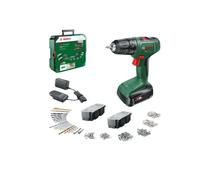 Bosch - Perceuse-visseuse à percussion sans fil 18 V, avec accessoires, 1 batterie Li-lon 1,5 Ah, chargeur 06039D8006