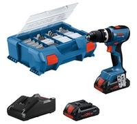 Perceuse-visseuse à percussion 18V (2x4,0Ah) GSB 18V-65 dans L-Case - BOSCH 06019N3307