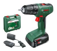 Bosch - Perceuse-visseuse sans fil 18 V, 1 batterie 2,0 Ah Li-Ion, chargeur 06039D8004
