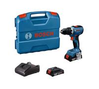 Bosch - Perceuse-visseuse sans fil 18V GSR 18V-65, 2 batteries 2,0 Ah Li-Ion, chargeur 06019N3000