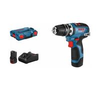 Bosch Perceuse-visseuse sans fil Bosch GSR 12V-35 FC avec 2 batteries Li-Ion 3,0 Ah, 1 adaptateur, L-BOXX Quantité:1