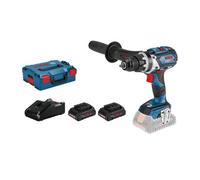 Bosch Professional 18V System perceuse-visseuse sans-fil GSR 18V-110 C (couple max. : 110 Nm, Ø vissage maxi : 12 Nm, avec 2 batteries ProCORE 4.0Ah, chargeur rapide GAL 18V-40, L-BOXX)