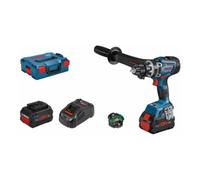 Bosch GSR 18V-150 C Professional Perceuse-visseuse sans fil 150Nm Biturbo Brushless 18V + 2x Batteries ProCORE 8,0 Ah + Chargeur + Coffret (06019J5005)