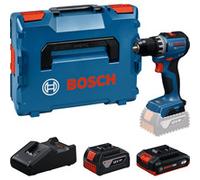 Bosch Perceuse-visseuse sans fil GSR18V-52 avec 2 batteries 18 volts 4,0 Ah et 2,0 Ah dans L-BOXX, Perceuse/visseuse