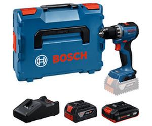 Bosch Perceuse-visseuse sans fil GSR18V-52 avec 2 batteries 18 volts 4,0 Ah et 2,0 Ah dans L-BOXX, Perceuse/visseuse