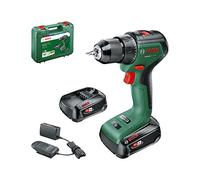 Bosch Perceuse-visseuse sans fil UniversalDrill 18V-60 (2 batteries 2,0 Ah, système 18 V, dans coffret de transport)