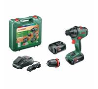 Bosch Perceuse-visseuse sans-fil AdvancedDrill 18 18V 2 batteries 2,5 Ah DIY