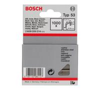 Bosch Pince à fil fin Bosch type 53, 11,4 x 0,74 x 6 mm, paquet de 1000, inoxydable Quantité:1000