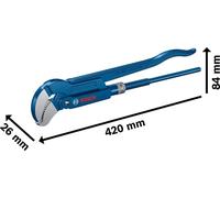 Bosch Pince à tubes d'angle Type S 45° 420 mm - 1600A02W3T