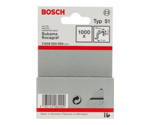 Bosch Pince pour fil plat Bosch type 51, 10 x 1 x 6 mm Quantité:1000